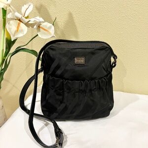 Burberry Prorsum Juliet Black Jacquard Crossbody/Shoulder Handbag